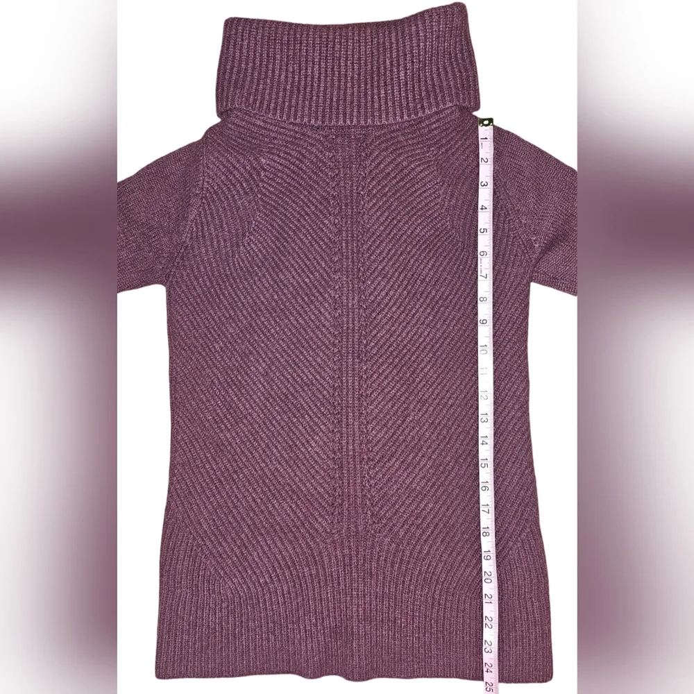 Talbots Womens Burgundy Wine Cashmere Cowlneck Sweater Size Small - Picture 12 of 15